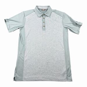 Ping SensorCool Golf Polo Shirt Men’s Medium Teal Performance Los Caballeros